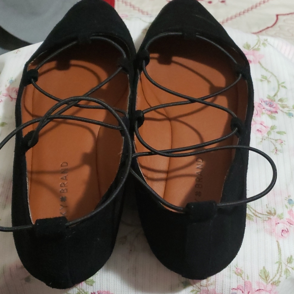 Lucky Brand black flats - Picture 2 of 7